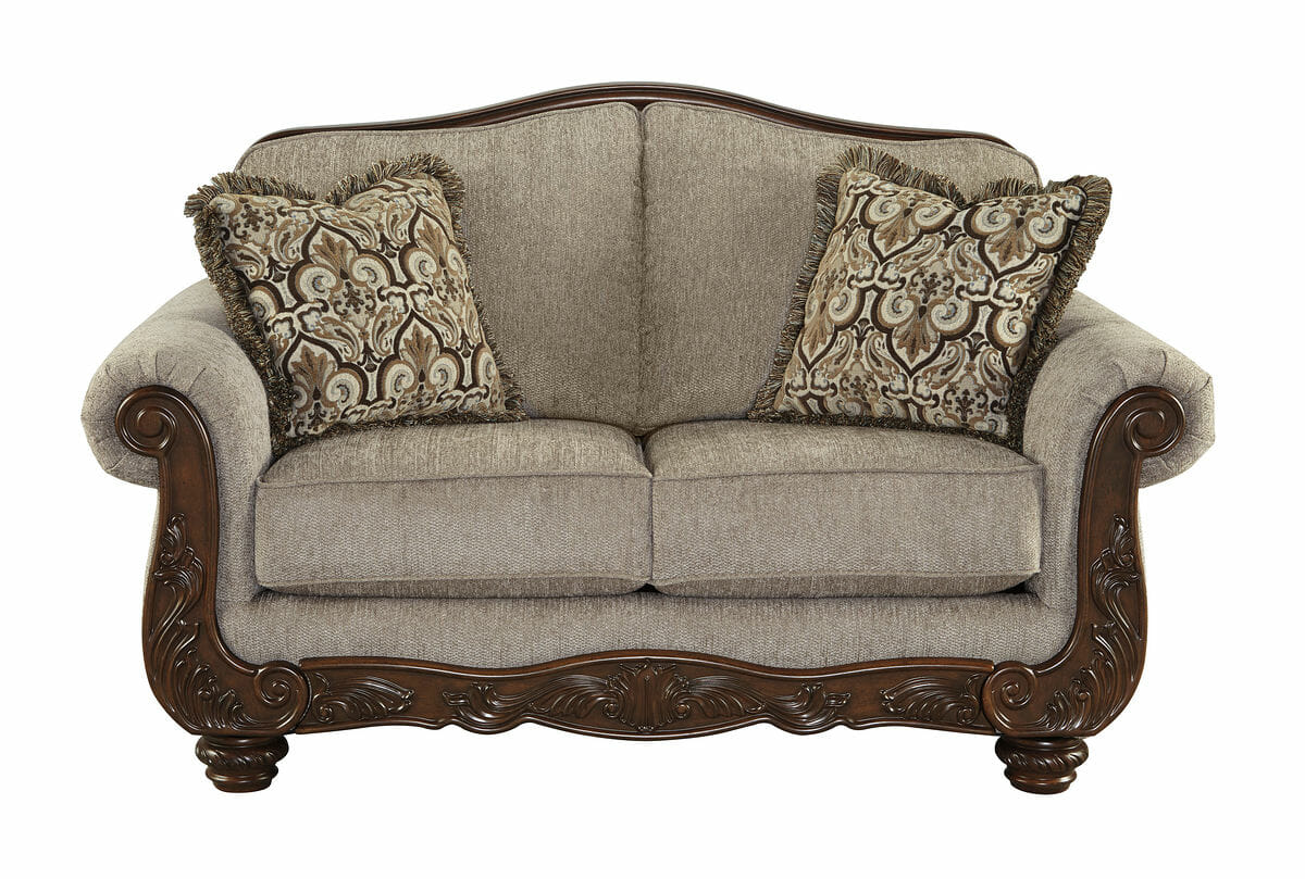 Cecilyn Cocoa Sofa Loveseat Norcastle Cocktail Table 2 End Tables