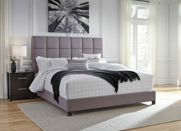 Contemporary Upholstered Beds Multi 3 Pc King Uph Bed 2