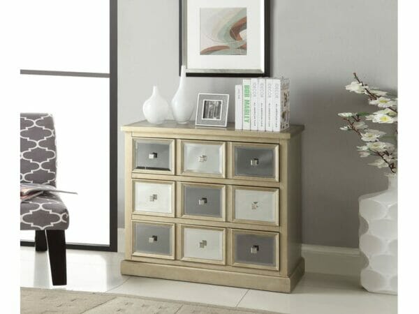 Acme Seaira 3 Drawer Console Table Nc Gallery Furniture